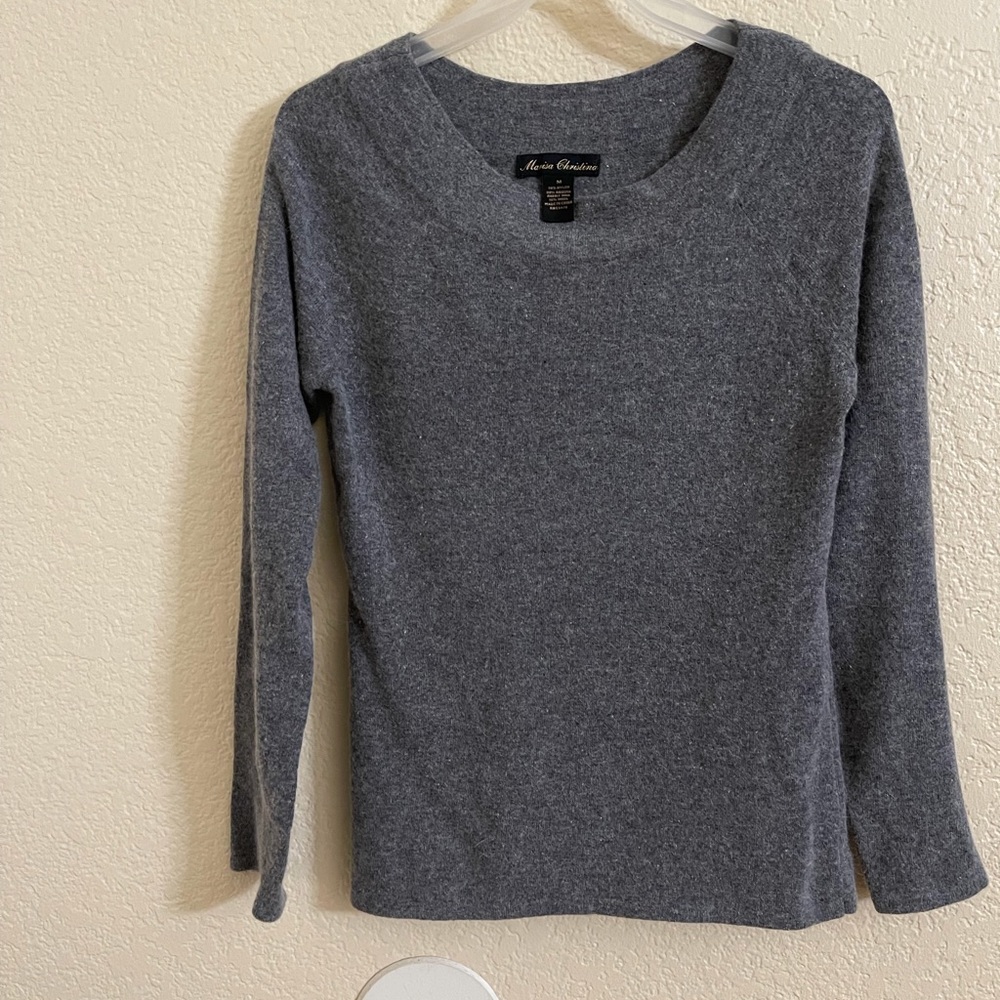 Marisa Christina Sweater Gray color Size M